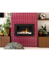 Biocamino 650 x 400 Slim nero con vetro