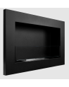 Biochimenea 650 x 400 Slim negra con cristal