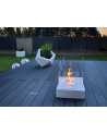 Biochimenea de suelo Sunset Garden Blanca 40 x 40 x 52 cm