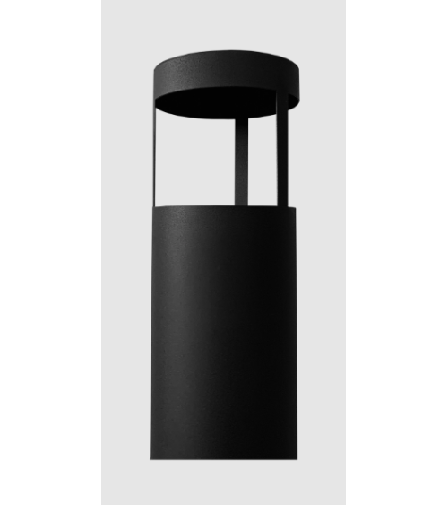 Biolareira de chão Kozen preto mate 44 x 136 x 31 cm