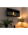 Biolareira 900 x 400 com vidro preto texturizado