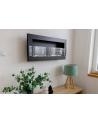 Biolareira 900 x 400 com vidro preto texturizado
