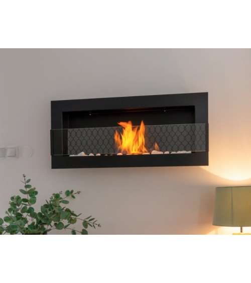 Biochimenea 900 x 400 con cristal negro texturizado