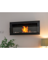 Biochimenea 900 x 400 con cristal negro texturizado