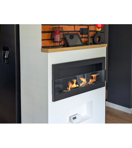 Biochimenea 900 x 400 con cristal negro texturizado