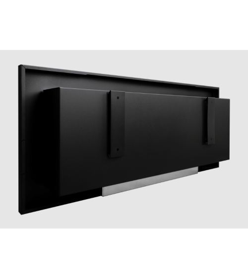 Biochimenea 900 x 400 con cristal negro texturizado