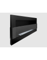 Biolareira 900 x 400 com vidro preto texturizado