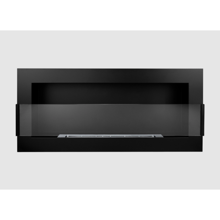 Biochimenea 900 x 400 con cristal negro texturizado