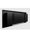 Biocheminée 900 x 400 noir structuré mate