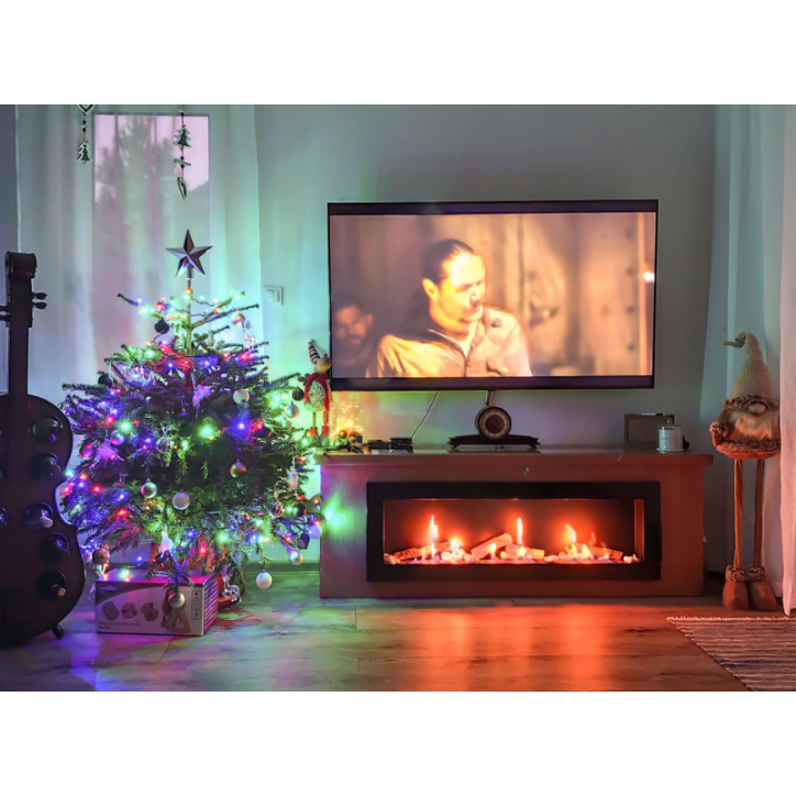 Biolareira de parede com vidro 1200 x 400 preto brilhante Biolareira de parede com vidro 1200 x 400 preto brilhante
