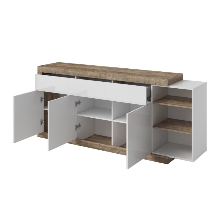 Salon complet Sintra - Blanc brillant