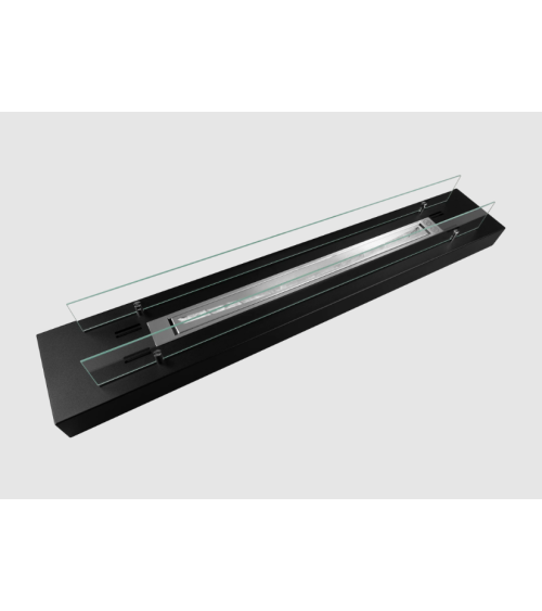 Biolareira de encastre com vidro 1200 mm