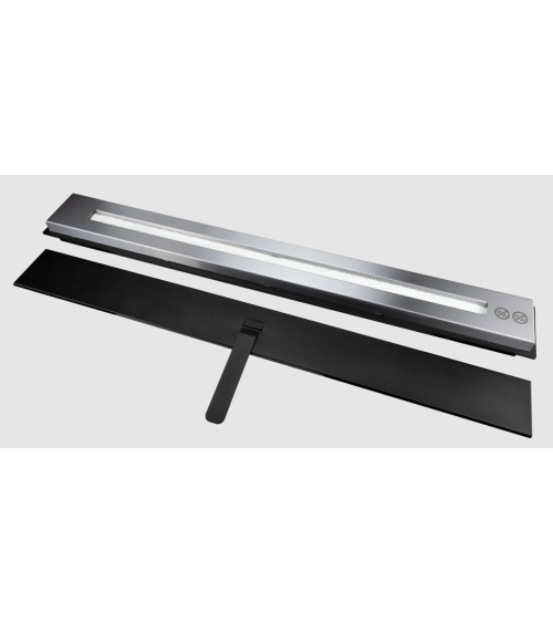 Inserto de encastre com queimador linear 900