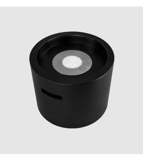 Biocamino de sobremesa Moon Mini negro mate
