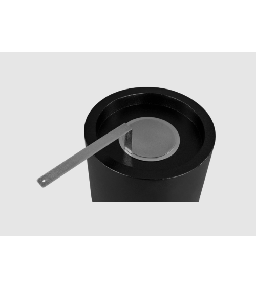 Biocamino da appoggio Moon Mini nero opaco