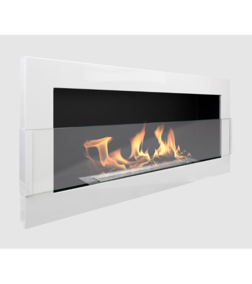 Biocamino 900x400 com vidro branco brilhante