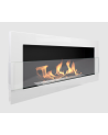 Biocamino 900x400 con cristal blanco brillante