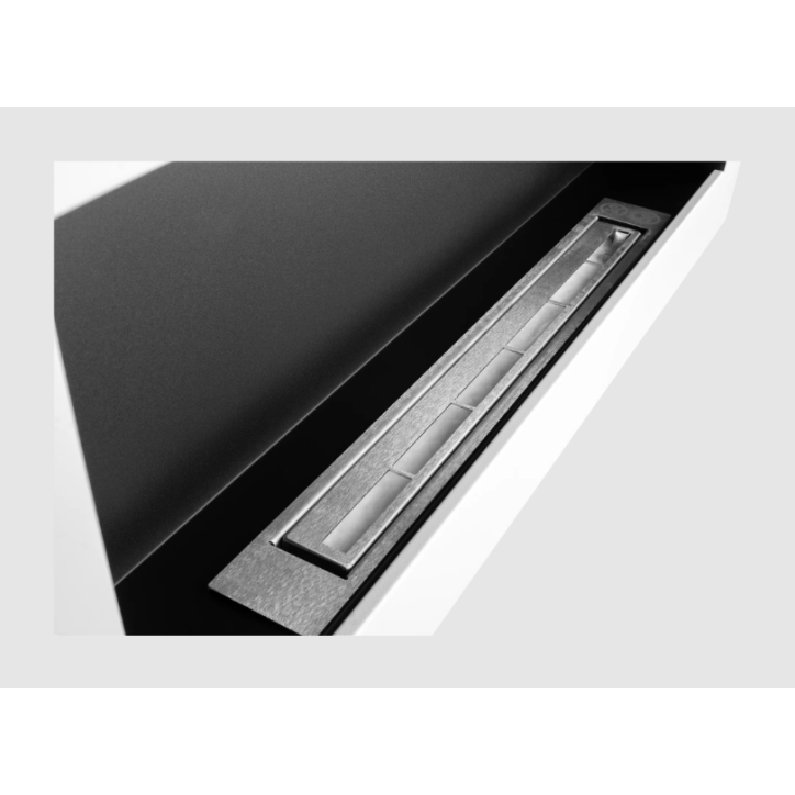 Biocheminée murale 900x400 Box, blanc structuré mat