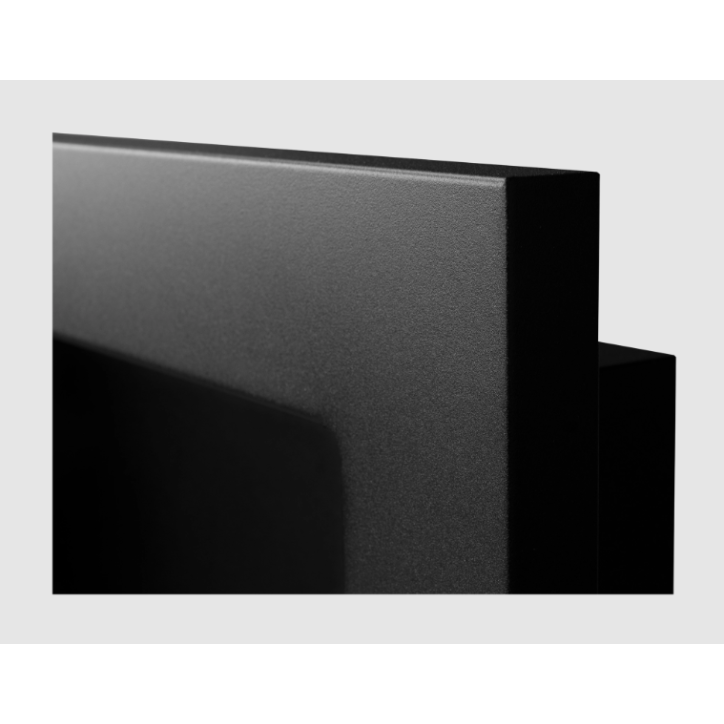 Biolareira 650x400 com vidro preto estruturado