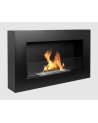 BIOCAMINO BOX 650X400 NERO CON VETRO