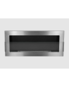 Biocamino sospeso con vetro 900x400 Inox