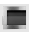 Biocheminée murale avec vitre 900x400 Inox