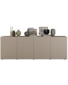 Ensemble Rio cashmere - Buffet & Vitrine vitrée