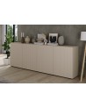 Ensemble Rio cashmere - Buffet & Vitrine vitrée