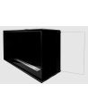 Bio-cheminée encastrable d’angle BIO-EKO droite 80 cm x 50 cm