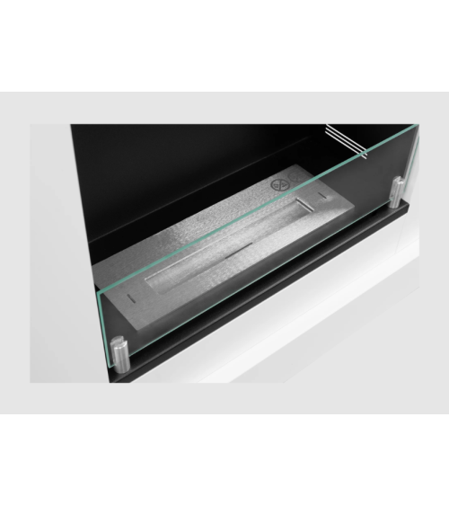 Bio-lareira portal Pula Mini com vidro 101,5 x 71CM