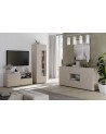 Ensemble Rio cashmere - meuble TV & buffet & vitrine