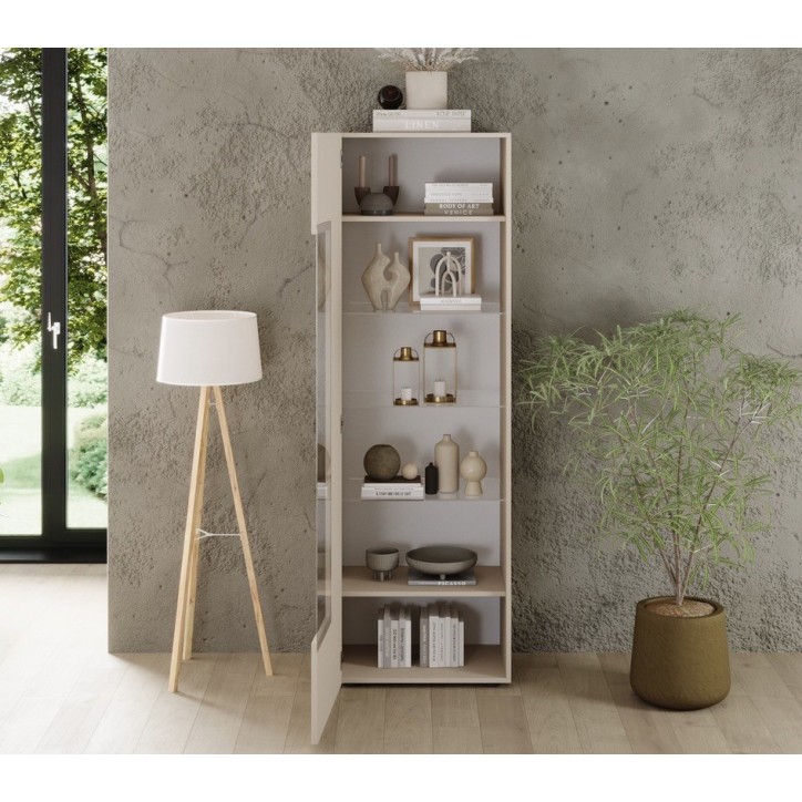 Ensemble Rio cashmere - meuble TV & buffet & vitrine