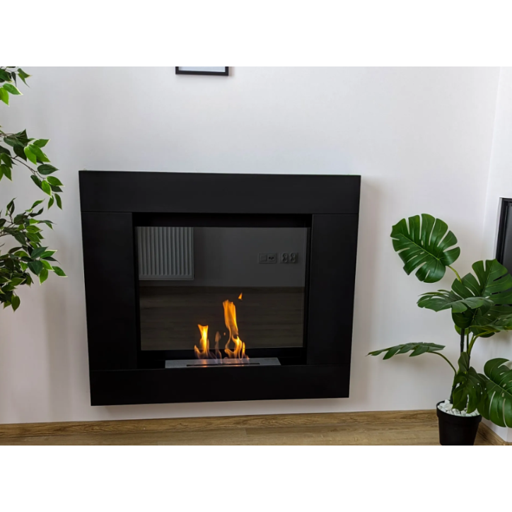 Biolareira portal Asne preto mate 105 x 90 cm