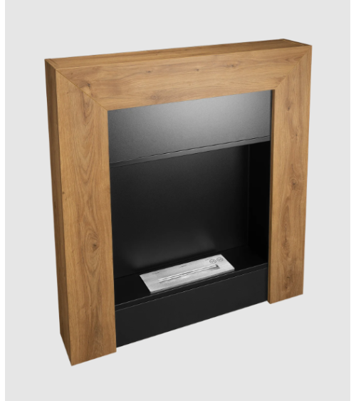 Biocamino in legno Denver Portal 95,4 x 84,2 cm