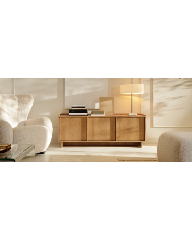 Meuble TV YASUMI – Chêne Carmel
