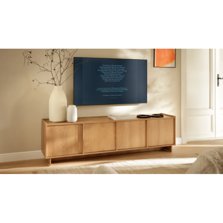 Meuble TV YASUMI RTV195 – Couleur Chêne Carmel