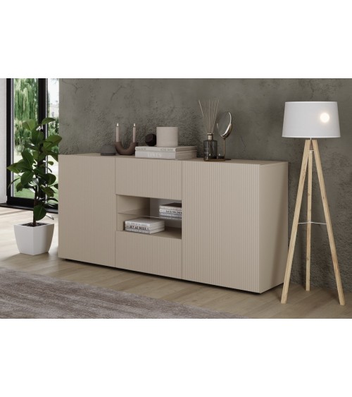 Ensemble Rio cashmere - meuble TV & buffet & vitrine