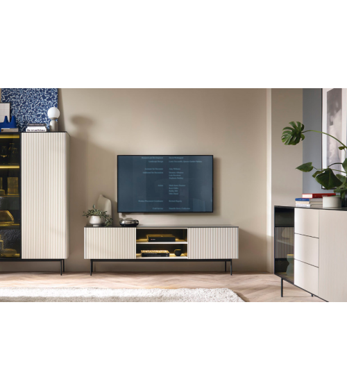 Meuble TV ORTA RTV180 – Coloris Cashmere
