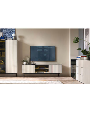 Móvel TV ORTA RTV180 – Acabamento Cashmere