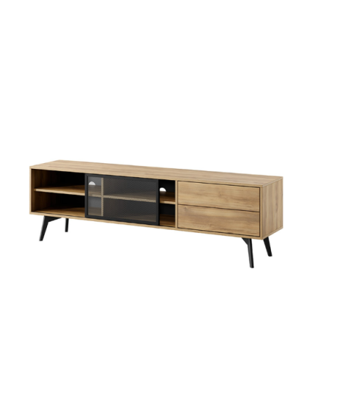 Mueble TV SLIDE RTV180 – Color Roble Barroco Dorado
