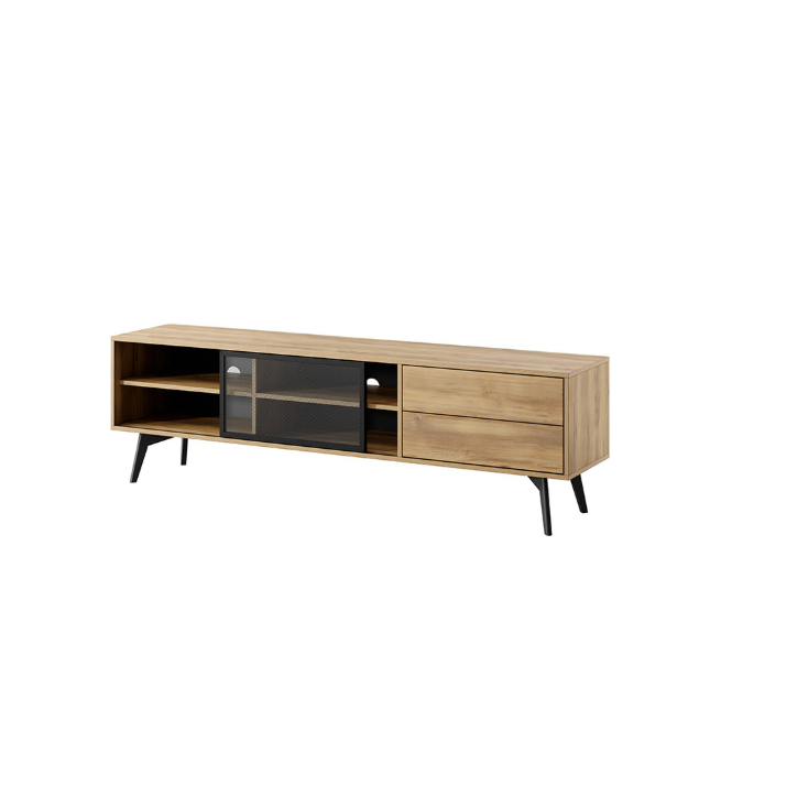 Mueble TV SLIDE RTV180 – Color Roble Barroco Dorado