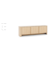 Meuble TV BARI RTV168 – Couleur Chêne Vicenza