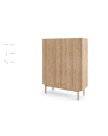 Comoda BOHO KD97 – Design moderno e natural