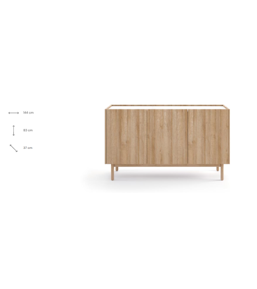 Commode BOHO K144/83 – Design moderne et naturel