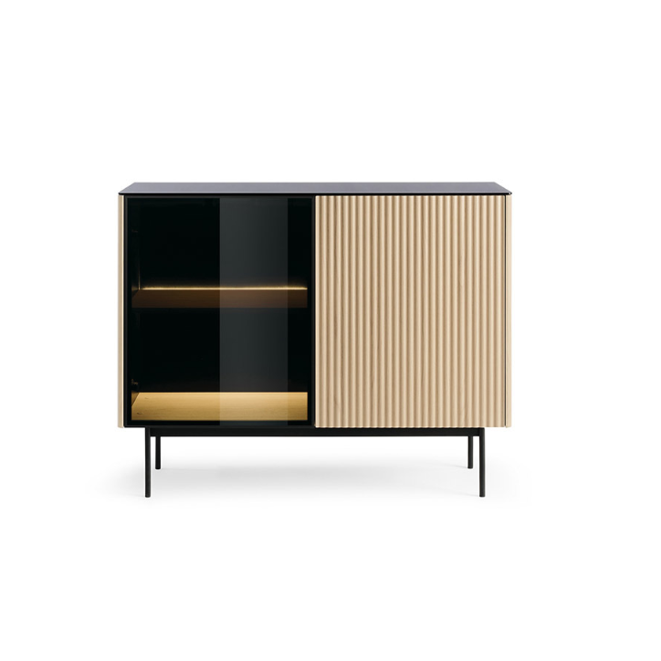 Commode ORTA K107 – Cachemire ou Chêne Vicenza avec éclairage LED