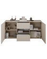 Ensemble Rio cashmere - meuble TV & buffet & vitrine