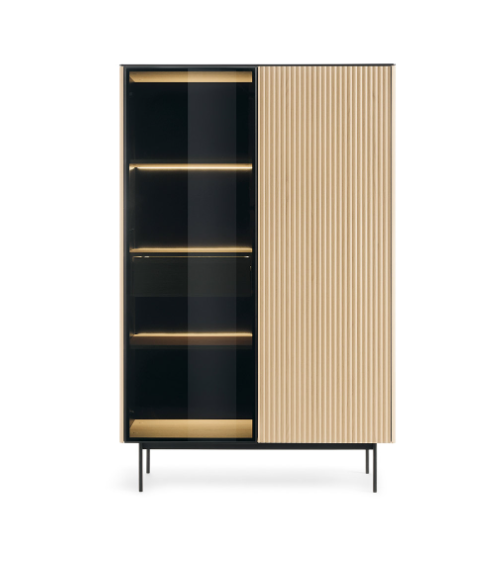Vetrina ORTA WTSZ107 – Eleganza contemporanea con illuminazione LED