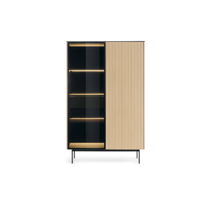 Vetrina ORTA WTSZ107 – Eleganza contemporanea con illuminazione LED