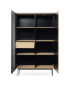 Vitrine ORTA WTSZ107 – Élégance contemporaine avec éclairage LED