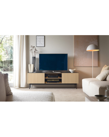 Mueble TV ORTA RTV180 – Diseño moderno con iluminación LED